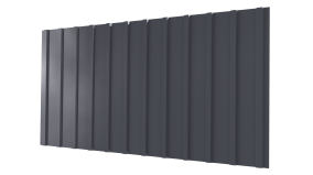 Профнастил С10 1155/1100x0,5 мм, 7024 графитовый серый PUR Pruf