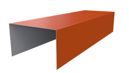 Крышка 40x65x40 мм, 2004 оранжевый глянцевый