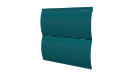 Блок хаус 383/355x0,45 мм, 5021 водная синь глянцевый