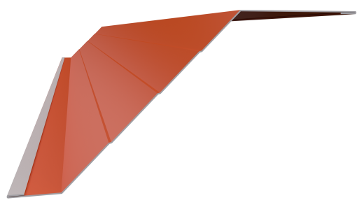 Ламель Юкка 110x0,4 мм, 2004 оранжевый глянцевый