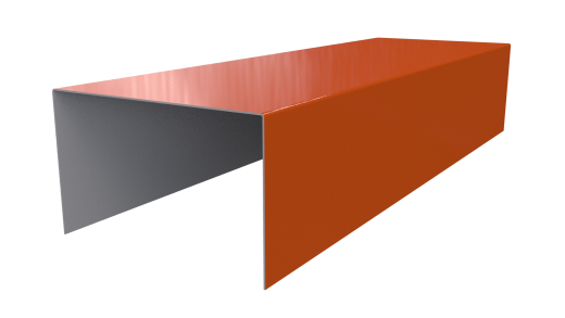 Крышка 40x65x40 мм, 2004 оранжевый глянцевый