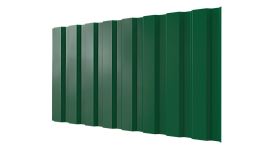 Профнастил С20A 1150/1100x0,45 мм, 6029 мятно-зеленый глянцевый