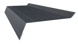 Планка примыкания в штробу 20x60x10 мм, Морион 3D
