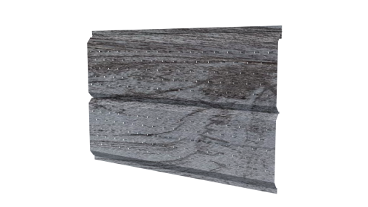 Софит Л-брус перфорированный 264/241x0,45 мм, Морион 3D