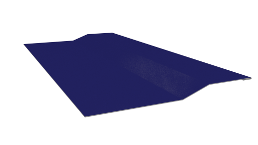 Планка крепёжная фальц 50x17x29 мм, 5002 ультрамариново-синий глянцевый