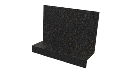 Примыкание боковое фальц 25x65x130 мм, Картэн тёмный