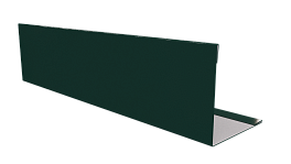 Планка завершающая 10x50x50x10 мм, 6005 зеленый мох глянцевый