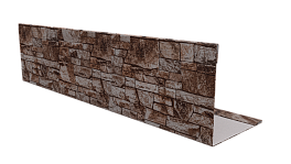 Планка завершающая 10x50x50x10 мм, Дикий камень