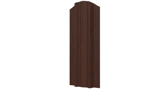 Штакетник Евротрапеция 117x0,45 мм, Antique wood