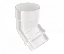 Колено 45⁰, 85 мм, 8017 шоколад