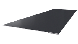 Планка завершающая 65x2000 мм, 7024 графитовый серый PUR Pruf
