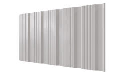 Профнастил К20 1195/1130x0,4 мм эконом, 9003 сигнальный белый глянцевый