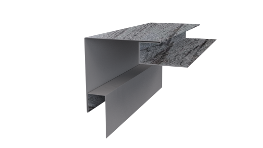 Планка угла наружного сложная Блок-хаус 110x110x2000 мм, Морион 3D