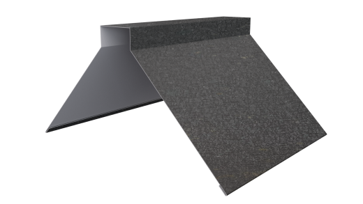 Конёк фигурный 150x150x2000 мм, Картэн тёмный