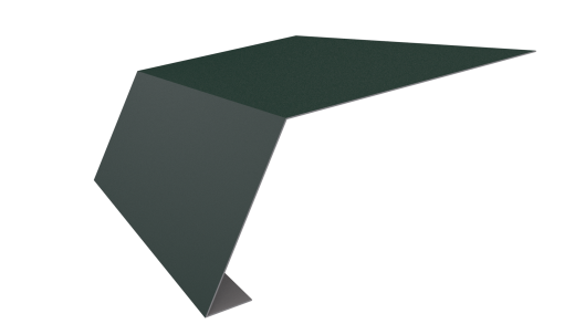Планка карнизная 100x65x2000 мм, 6005 зеленый мох матовый