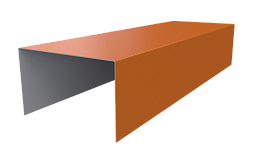 Крышка 40x65x40 мм, 2011 насыщенный оранжевый глянцевый