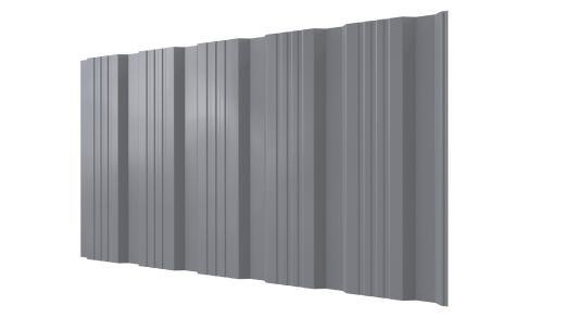 Профнастил К20 1195/1130x0,3 мм, 7040 серое окно глянцевый