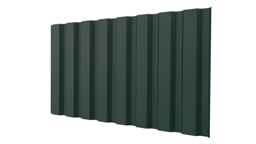 Профнастил С20A 1150/1100x0,5 мм, 6005 зеленый мох матовый