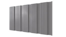 Профнастил К20 1195/1130x0,45 мм, 9006 бело-алюминиевый глянцевый