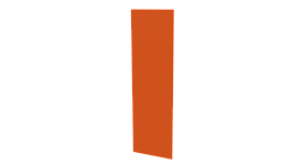 Планка стыковочная 60x2000 мм, 2004 оранжевый глянцевый
