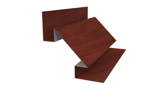 Планка угла внутреннего сложная Блок-хаус 110x2000 мм, Antique wood