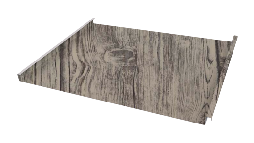 Фальцевая кровля 562/550x0,45 мм, Дуб Винтаж 3D