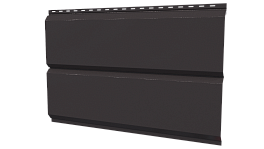 Л-брус 264/240x0,4 мм, 8019 серо-коричневый глянцевый