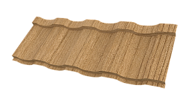Профиль Орион 25 1200/1150x0,45 мм, Орех 3D