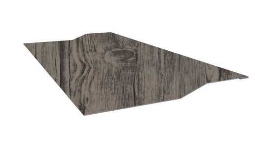 Планка крепёжная фальц 50x17x31 мм, Дуб Винтаж 3D