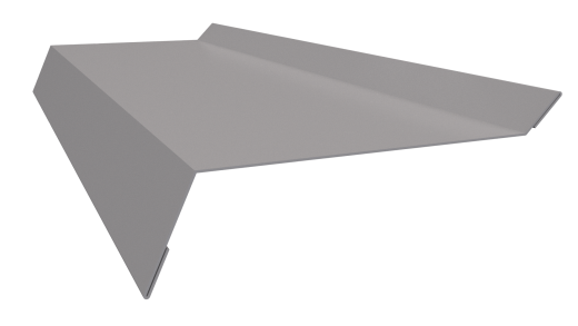 Планка примыкания в штробу 20x60x10 мм, 7047 телегрей 4 глянцевый