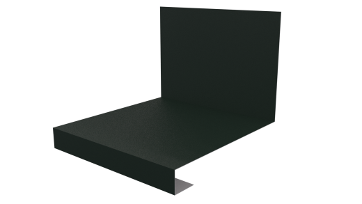 Планка примыкания нижняя к трубе фальц 140x200 мм, 6009 пихтовый зеленый матовый