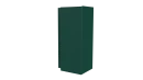 Планка угла наружного сложная Блок-хаус 110x110x2000 мм, 6005 зеленый мох глянцевый