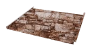 Фальцевая кровля 562/550x0,45 мм, Дикий камень