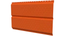 Софит Л-брус перфорированный 264/241x0,5 мм, 2004 оранжевый глянцевый