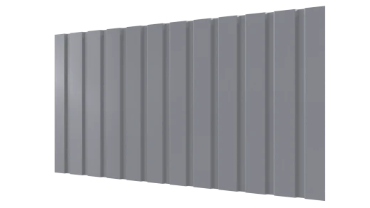 Профнастил С10 1155/1100x0,4 мм, 7040 серое окно глянцевый