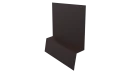 Планка стартовая фальц 135x30x55 мм, 8017 шоколадно-коричневый матовый