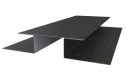 Планка стыковочная сложная Блок-хаус 110x2000 мм, Картэн тёмный