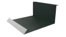 Планка примыкания нижняя 100x200x2000 мм, 6009 пихтовый зеленый матовый