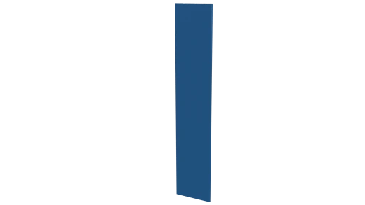 Крепежная планка 10x40x10 мм, 5015 небесно-синий глянцевый
