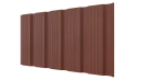 Профнастил К20 1195/1130x0,5 мм, 8004 медно-коричневый матовый