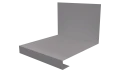 Планка примыкания нижняя к трубе фальц 140x200 мм, цинк