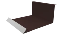 Планка примыкания нижняя 100x200x2000 мм, 8017 шоколадно-коричневый PUR Pruf
