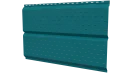 Софит Л-брус перфорированный 264/241x0,5 мм, 5021 водная синь глянцевый