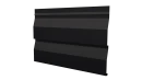 Корабельная доска 267/236x0,45 мм, 9005 черный янтарь матовый