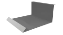 Планка примыкания нижняя 100x200x2000 мм, 7037 пыльно-серый глянцевый